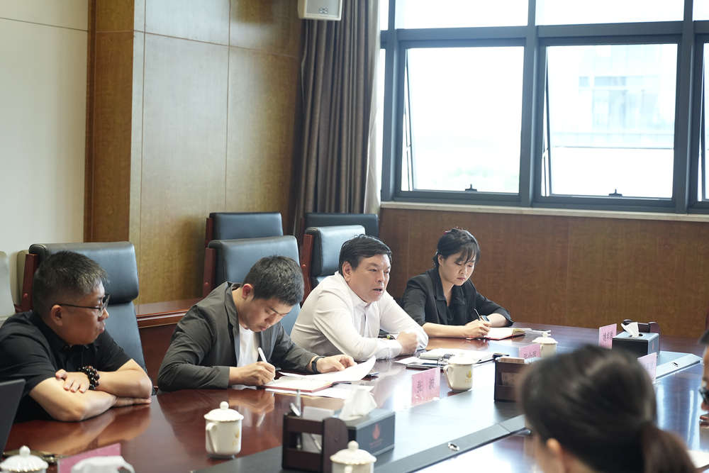 沃佑达科技集团董事长张会强发言